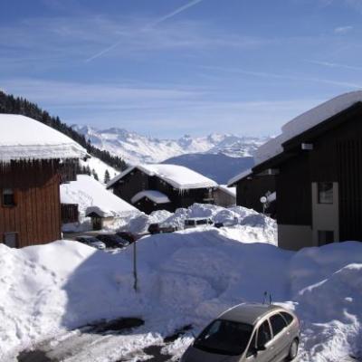 vue du balcon